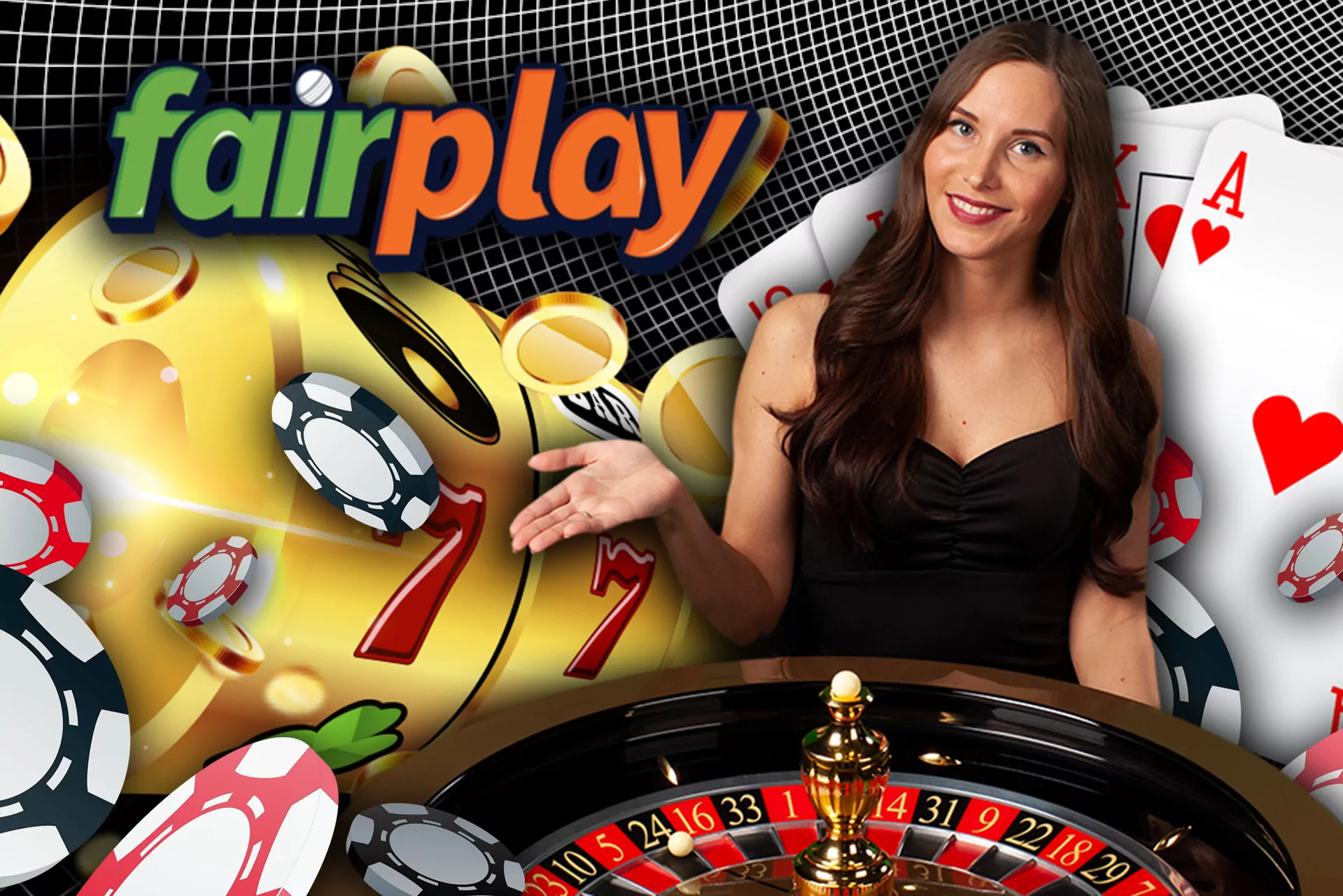 Play your favorite slots and games with real dealers.
