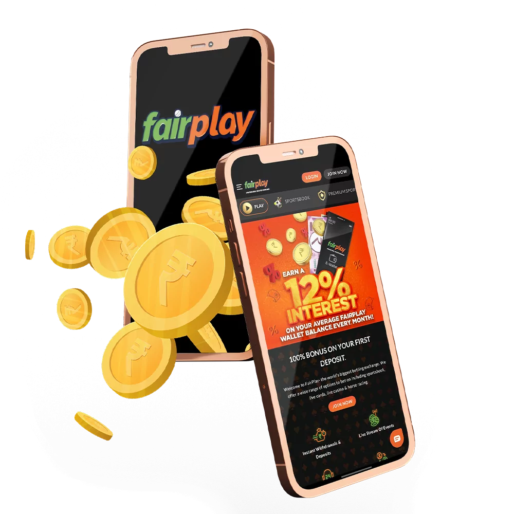 Download and install the Fairplay betting app.