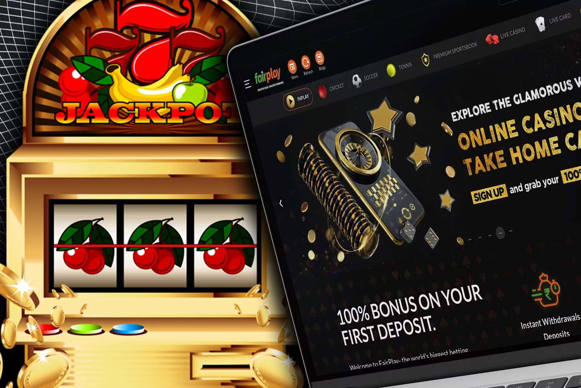 Play the most popular and profitable slots in the Fairplay casino.
